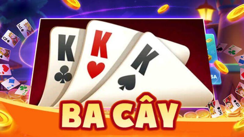 Có nhiều biến thể khác nhau trong đánh bài 3 cây online